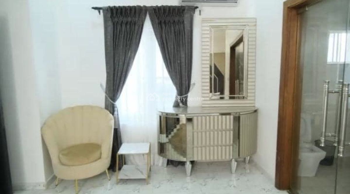 Fully Furnished & Serviced 3 Bedrooms Detached Duplex + 2 Rooms Bq, Osapa, Lekki, Lagos, Flat / Apartment for Rent