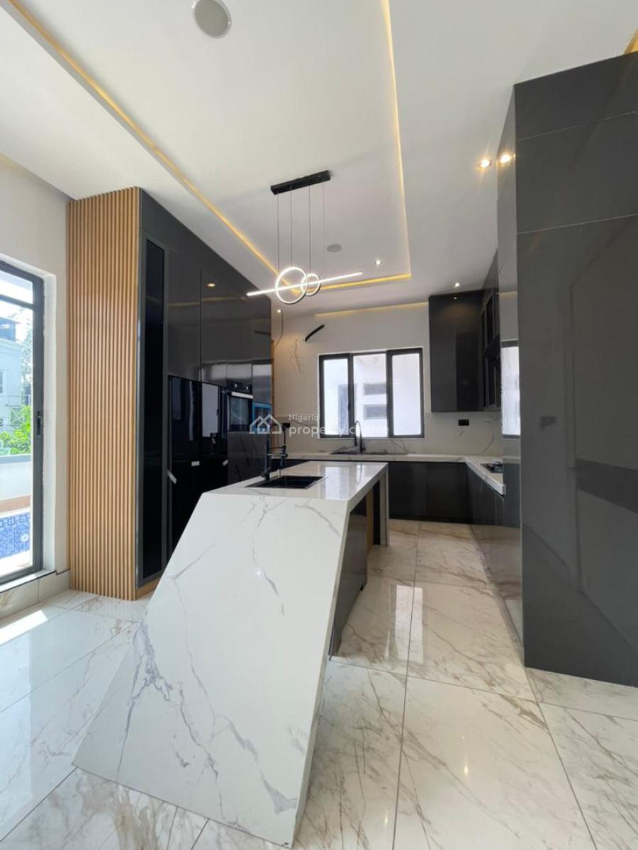 5 Bedroom Fully Detached Mansion with Bq, All Room En Suite, Secured and Serene Environment of Ikota Lekki Lagos, Ikota, Lekki, Lagos, Detached Duplex for Sale