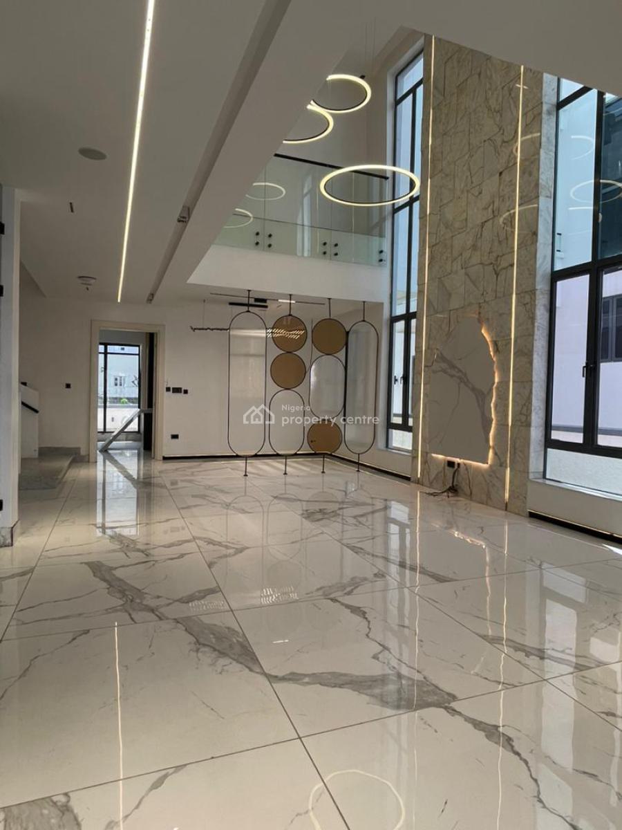 5 Bedroom Fully Detached Mansion with Bq, All Room En Suite, Secured and Serene Environment of Ikota Lekki Lagos, Ikota, Lekki, Lagos, Detached Duplex for Sale