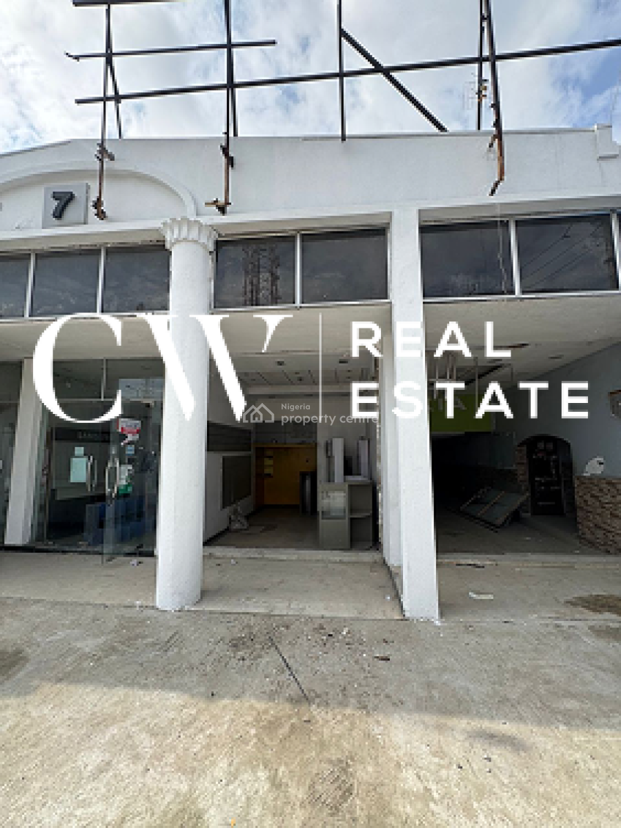 Ground Floor Shop Space, Victoria Island (vi), Lagos, Commercial Property for Rent
