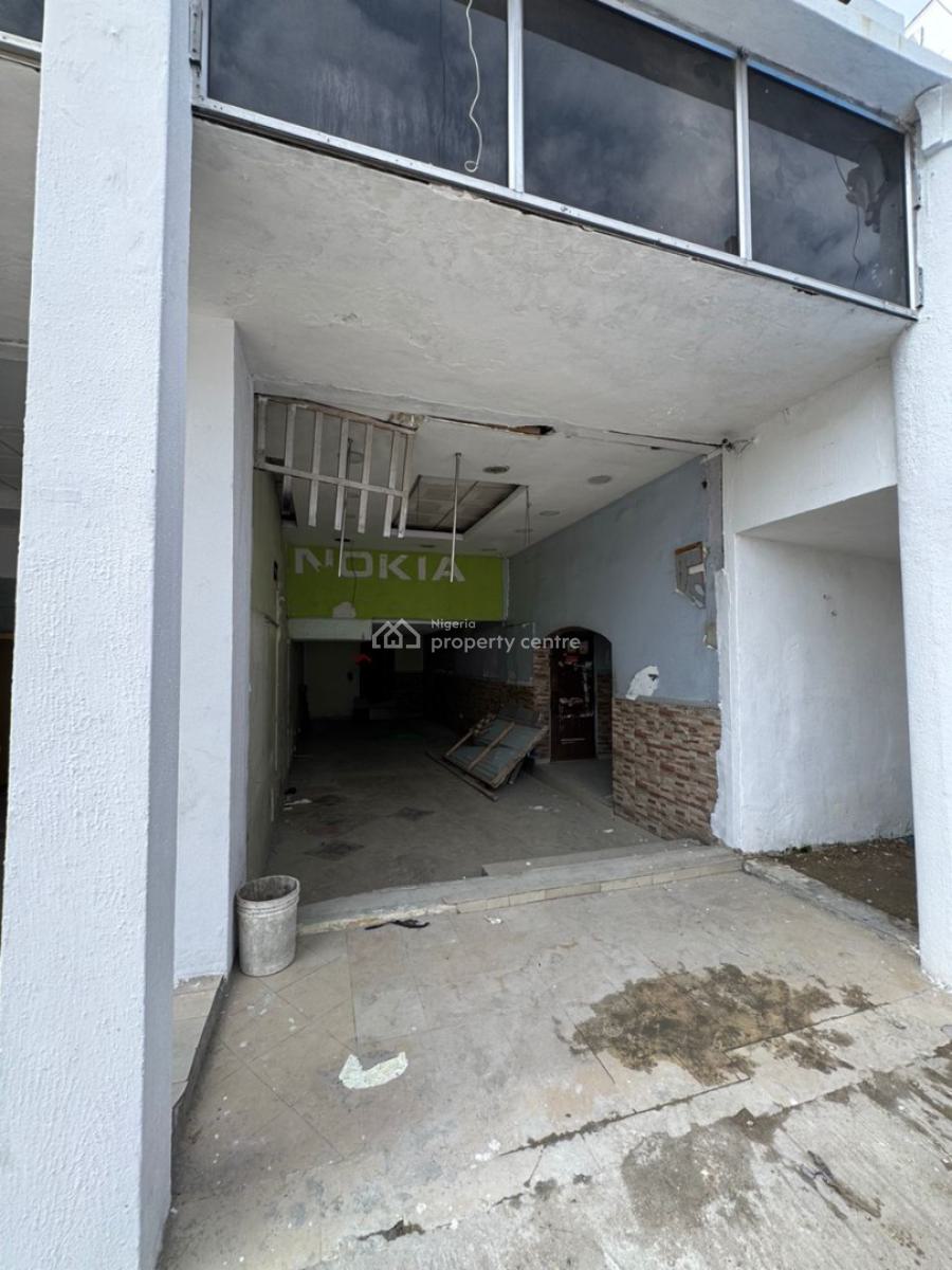 Ground Floor Shop Space, Victoria Island (vi), Lagos, Commercial Property for Rent