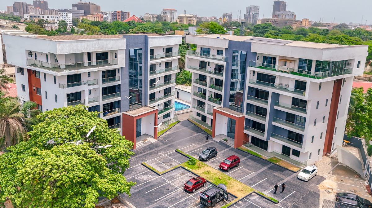 Well Designed Three Bedroom Apartment with Pool $ Elevator, Ikoyi, Lagos, Flat / Apartment for Rent