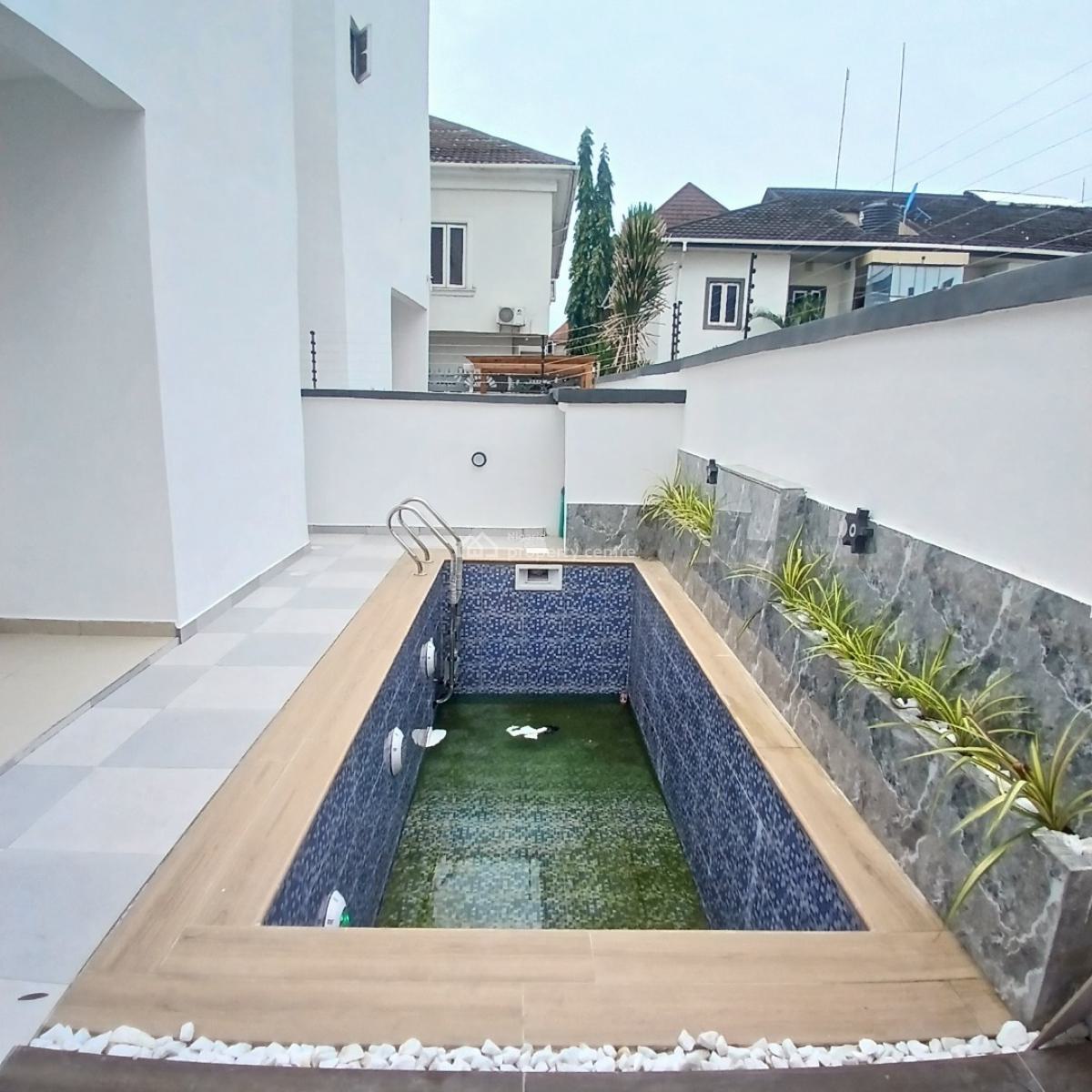 Gigantic 5 Bedroom Detached Duplex with Swimming Pool, Within a Gated Estate in Chevron Drive, Lekki, Lagos, Detached Duplex for Sale