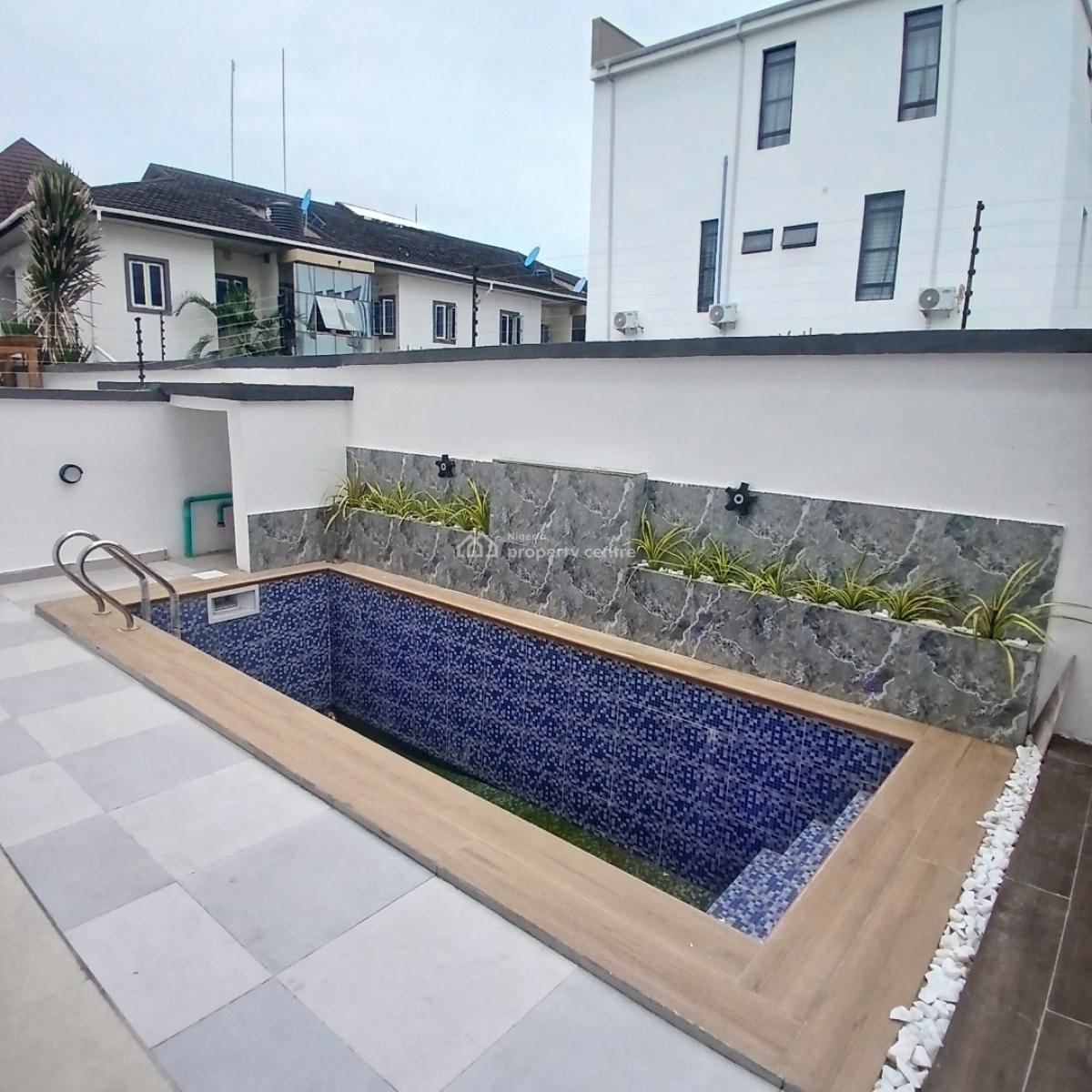 Gigantic 5 Bedroom Detached Duplex with Swimming Pool, Within a Gated Estate in Chevron Drive, Lekki, Lagos, Detached Duplex for Sale