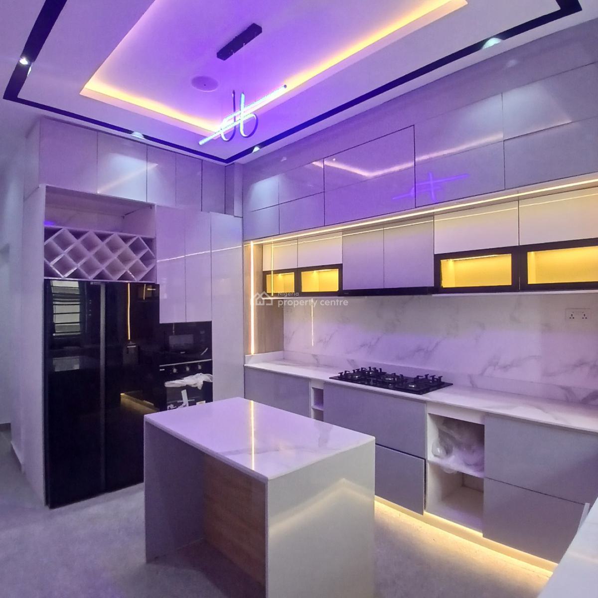 Gigantic 5 Bedroom Detached Duplex with Swimming Pool, Within a Gated Estate in Chevron Drive, Lekki, Lagos, Detached Duplex for Sale