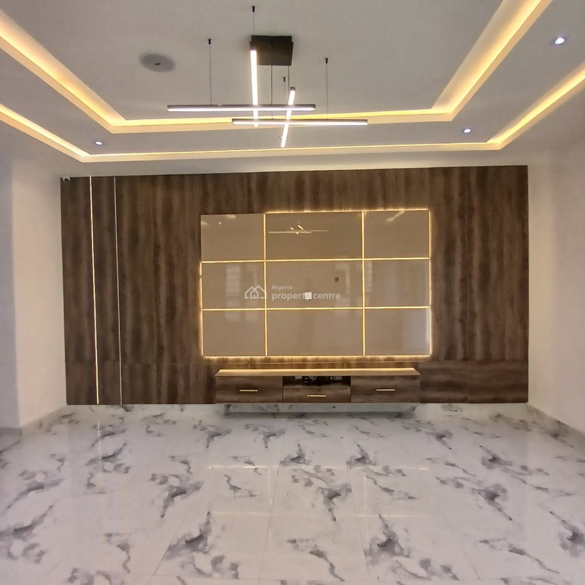 Gigantic 5 Bedroom Detached Duplex with Swimming Pool, Within a Gated Estate in Chevron Drive, Lekki, Lagos, Detached Duplex for Sale