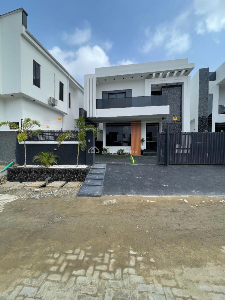 Beautiful 4 Bedroom Duplex with a Bq, Chevron, Lekki, Lagos, House for Sale