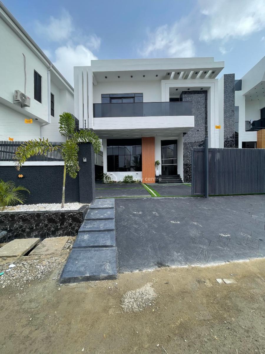 Beautiful 4 Bedroom Duplex with a Bq, Chevron, Lekki, Lagos, House for Sale