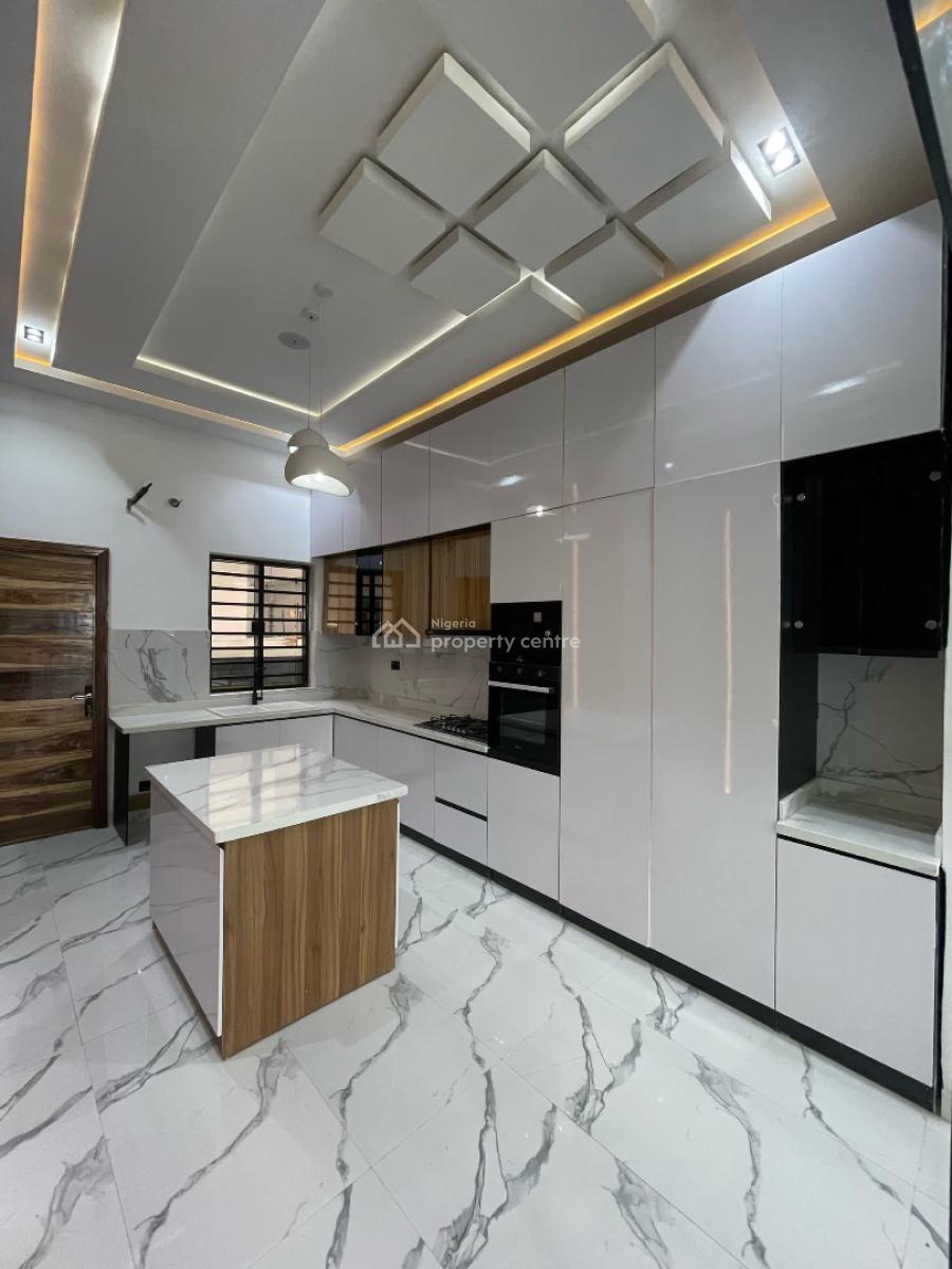 Beautiful 4 Bedroom Duplex with a Bq, Chevron, Lekki, Lagos, House for Sale