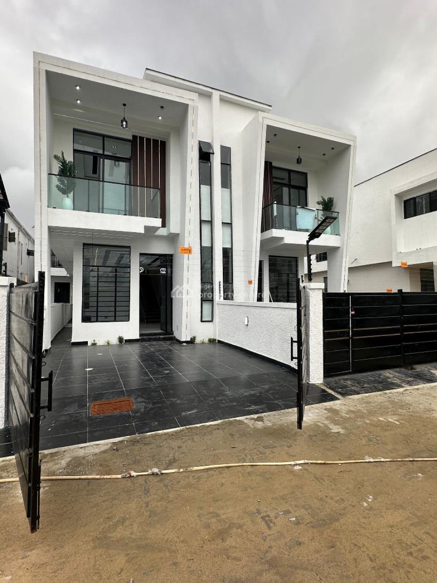 Luxury 4 Bedroom Semi Detached Duplex with Bq, Ikota, Lekki, Lagos, Semi-detached Duplex for Sale