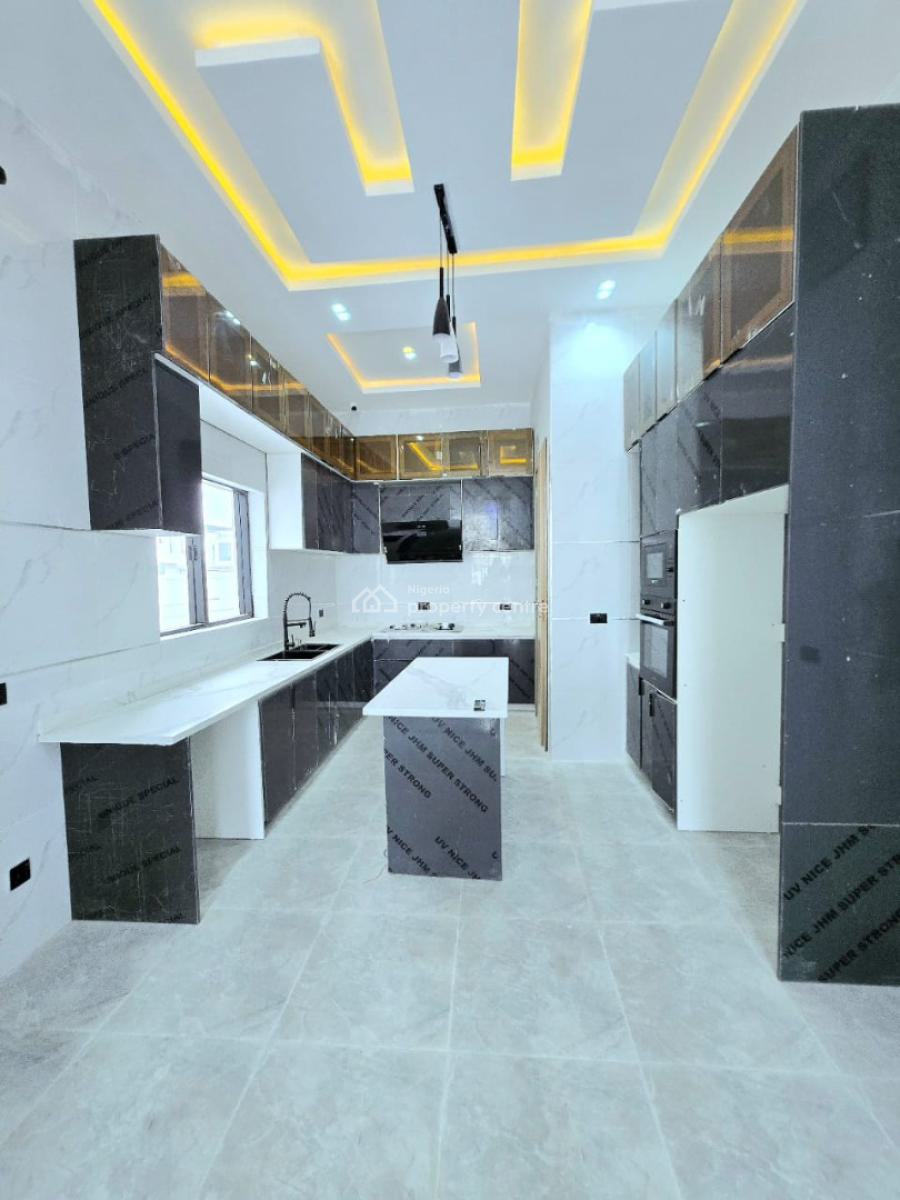 Spacious 4 Bedroom Detached Duplex with Pool and Bq, Chevron, Lekki, Lagos, Detached Duplex for Sale