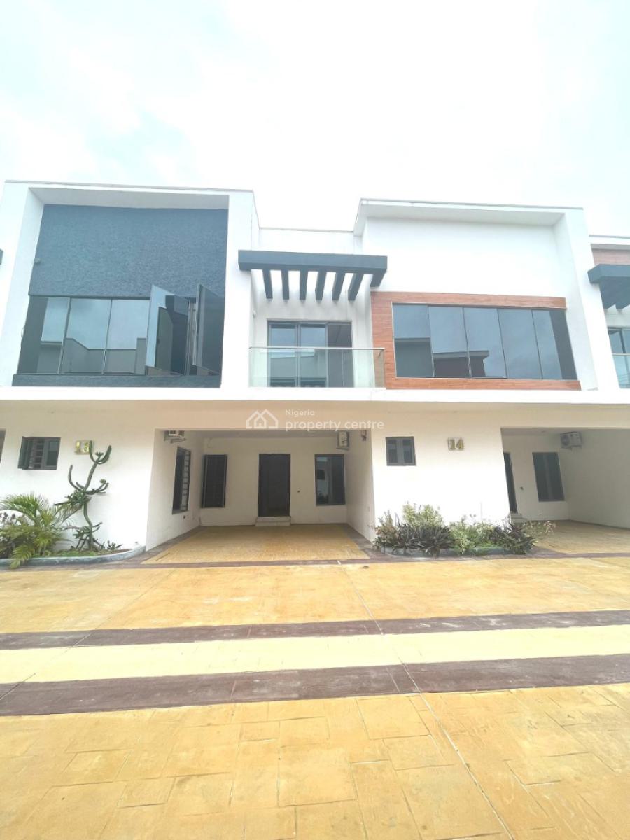 Serviced 4 Bedroom Terrace Duplex with Swimming Pool, Ogombo Road Abraham Adesanya, Ajah, Lagos, Terraced Duplex for Rent