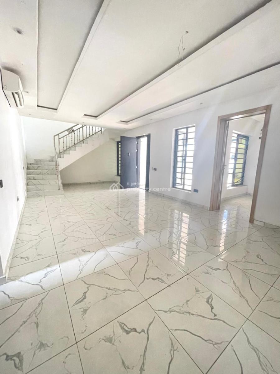Serviced 4 Bedroom Terrace Duplex with Swimming Pool, Ogombo Road Abraham Adesanya, Ajah, Lagos, Terraced Duplex for Rent