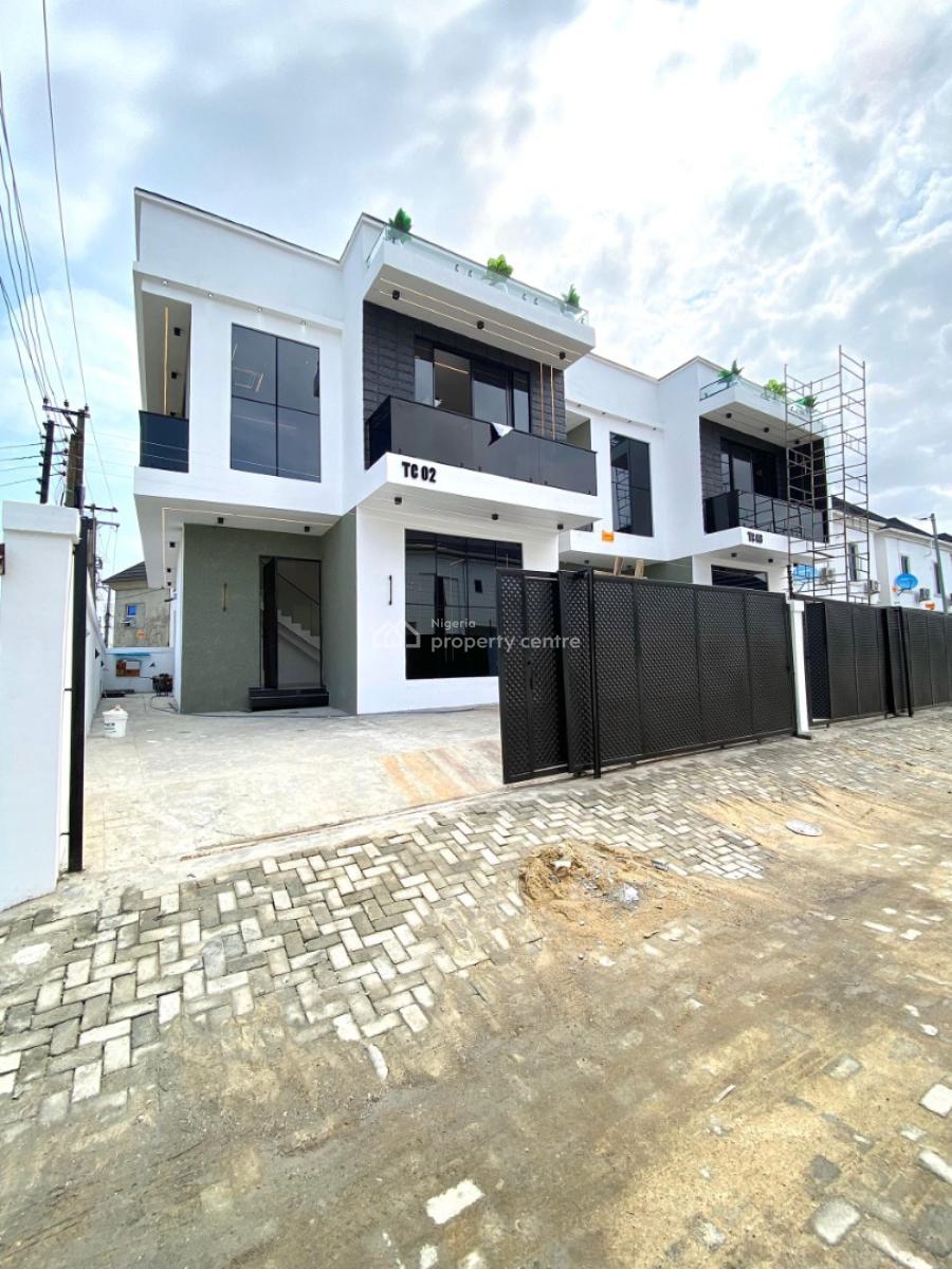 Lovely 4 Bedroom Fully Detached Duplex with a Bq Suitable for Investm, Ajah, Lagos, Detached Duplex for Sale