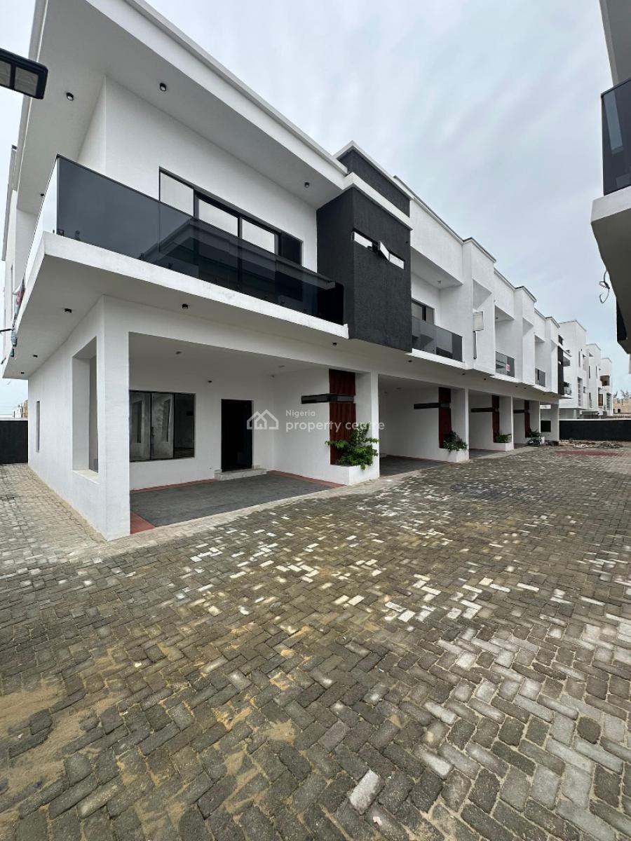 Excellent 3 Bedroom Terrace Duplex with Large Space and Bq, Ikota, Lekki, Lagos, Terraced Duplex for Sale