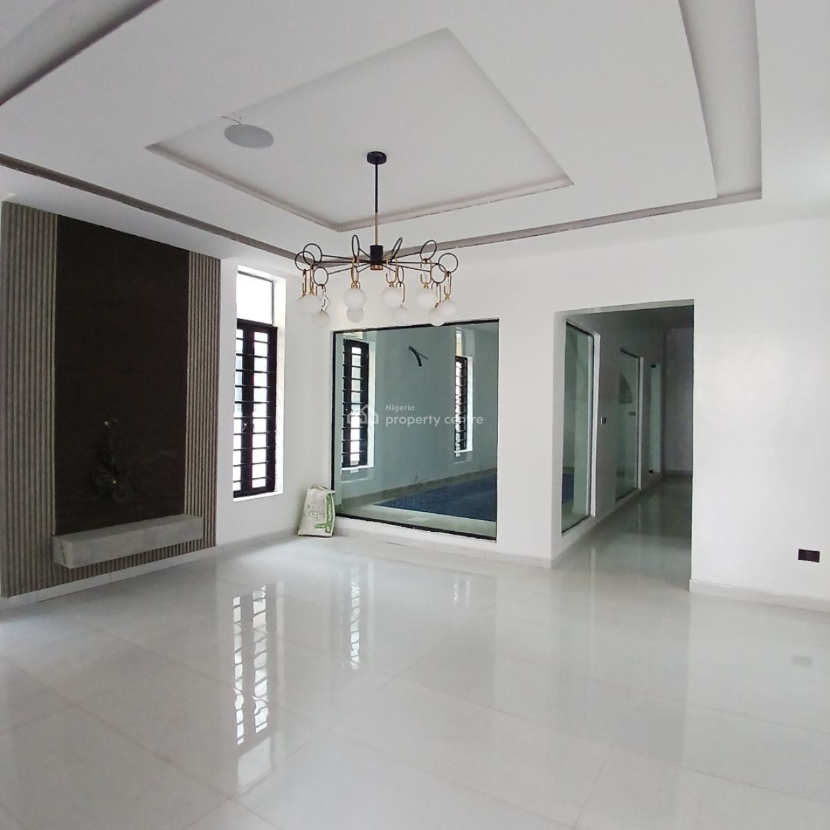 Gigantic 5 Bedroom Fully Detached Duplex with Swimming Pool, Within a Highly Sought After Estate, Chevron Drive, Lekki, Lagos, Detached Duplex for Sale