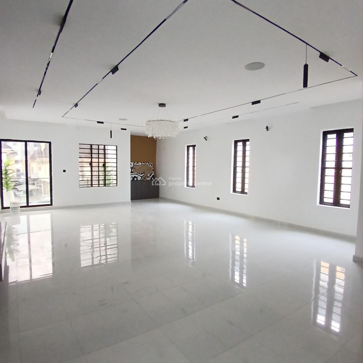 Gigantic 5 Bedroom Fully Detached Duplex with Swimming Pool, Within a Highly Sought After Estate, Chevron Drive, Lekki, Lagos, Detached Duplex for Sale