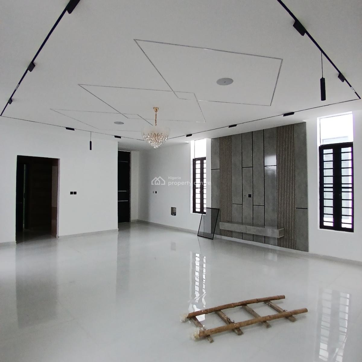 Gigantic 5 Bedroom Fully Detached Duplex with Swimming Pool, Within a Highly Sought After Estate, Chevron Drive, Lekki, Lagos, Detached Duplex for Sale