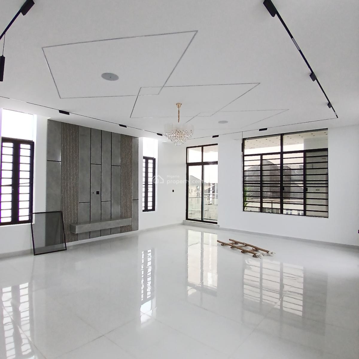 Gigantic 5 Bedroom Fully Detached Duplex with Swimming Pool, Within a Highly Sought After Estate, Chevron Drive, Lekki, Lagos, Detached Duplex for Sale