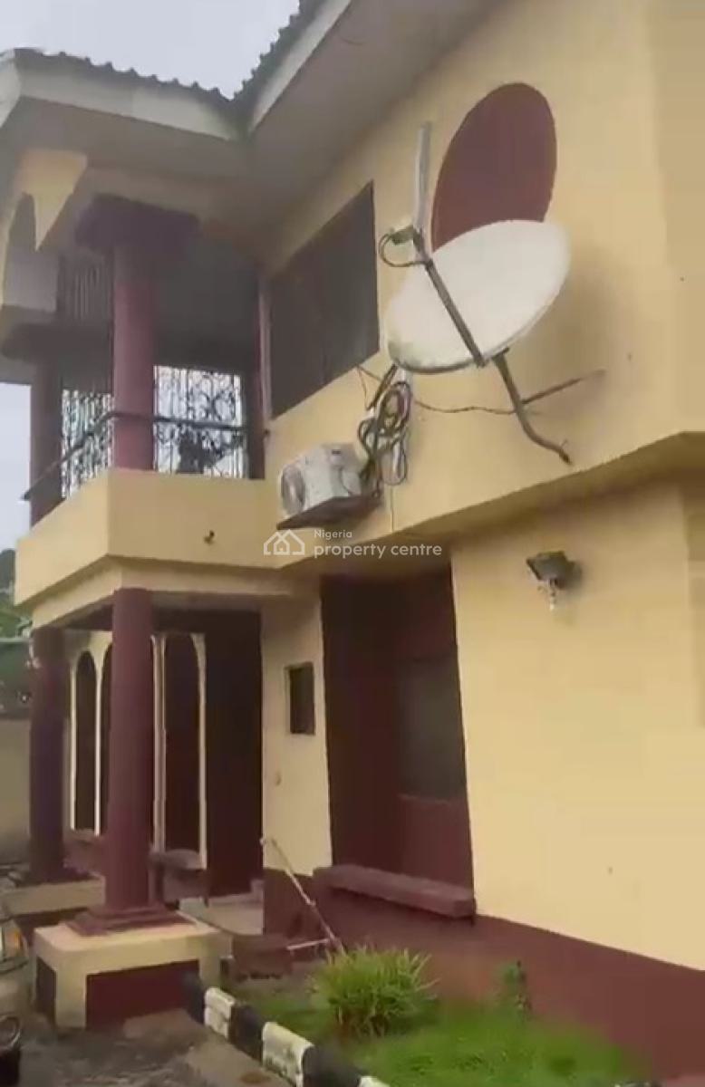 5 Masters Bedrooms Duplex & a Room Bq 80ft By 90ft Land, Akhionbare Road, Gra, Benin City, Benin, Oredo, Edo, Terraced Duplex for Sale