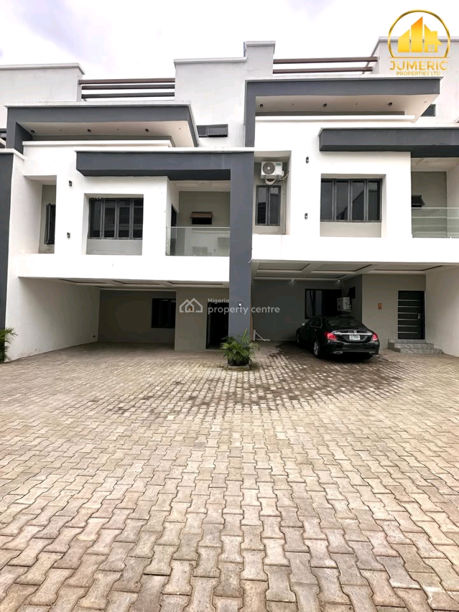 Spacious En-suite Rooms, Fully Fitted Kitchen, Balconies, Bathrooms, Wuye, Abuja, House for Sale