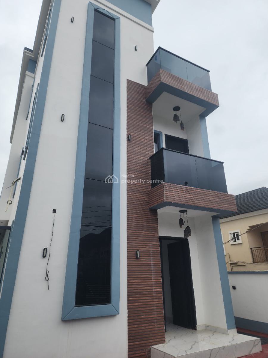 Tastefully Finished 5 Bedroom Detached Mansion with a Bq, Private and Gated Estate Via, Gra Phase 1, Magodo, Lagos, Detached Duplex for Sale