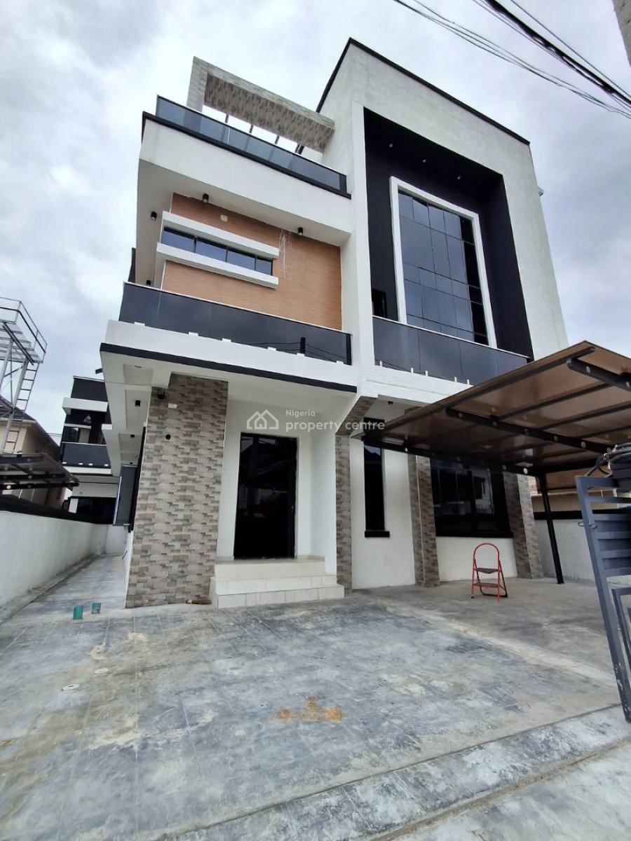 Exquisitely Built Master Piece of 5 Bedrooms Fully Detached Duplex, Chevron, Lekki, Lagos, Detached Duplex for Sale