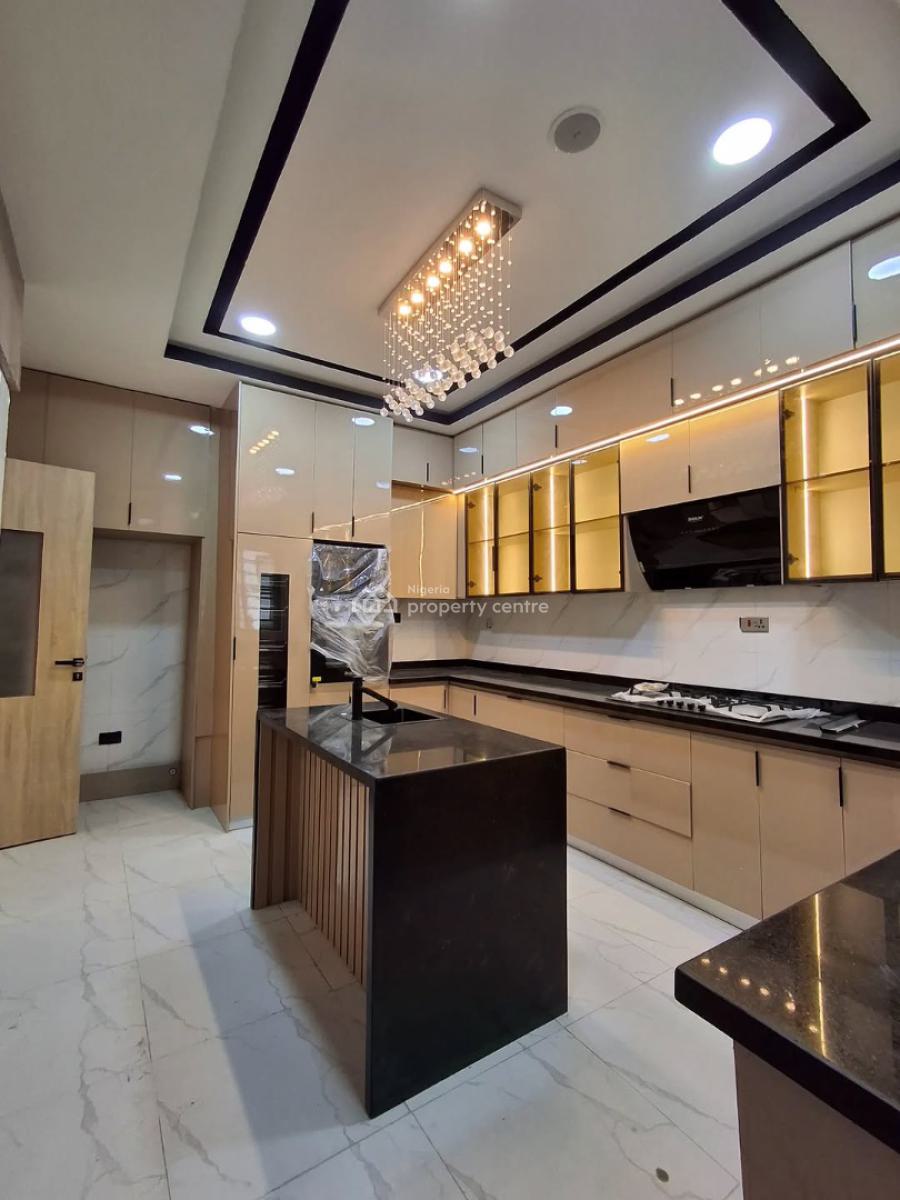 Exquisitely Built Master Piece of 5 Bedrooms Fully Detached Duplex, Chevron, Lekki, Lagos, Detached Duplex for Sale