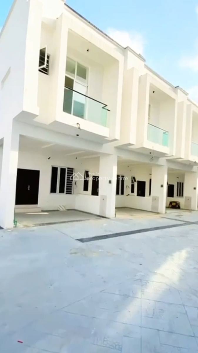 The Two Units* of The Newly Built 3beds Terrace Duplex @orchid Road -, Orchid Road - Right Before The Roundabout/enyo Filling Station on Orch, Lekki, Lagos, Terraced Duplex for Sale