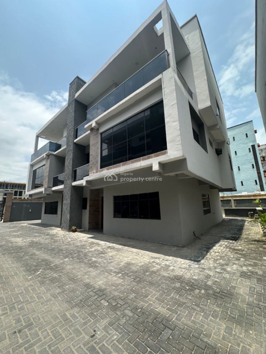 Beautiful 5 Bedroom Semi-detached Duplex with Bq, in a Secured Estate, Ikate, Lekki, Lagos, Semi-detached Duplex for Sale
