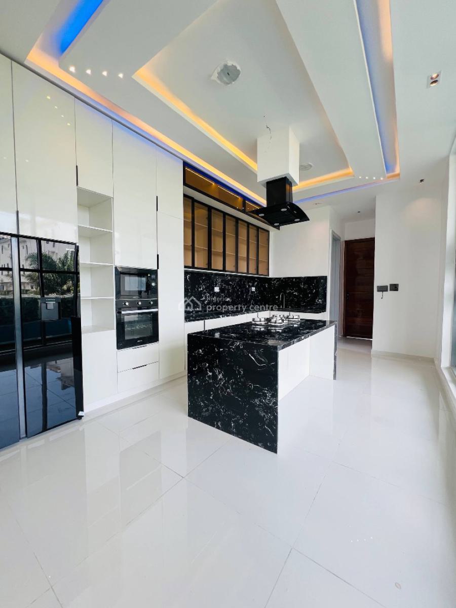 5 Bedrooms Fully Detached Duplex + Room Bq with Cinema, Gym & Pool, Osapa, Lekki, Lagos, Detached Duplex for Sale