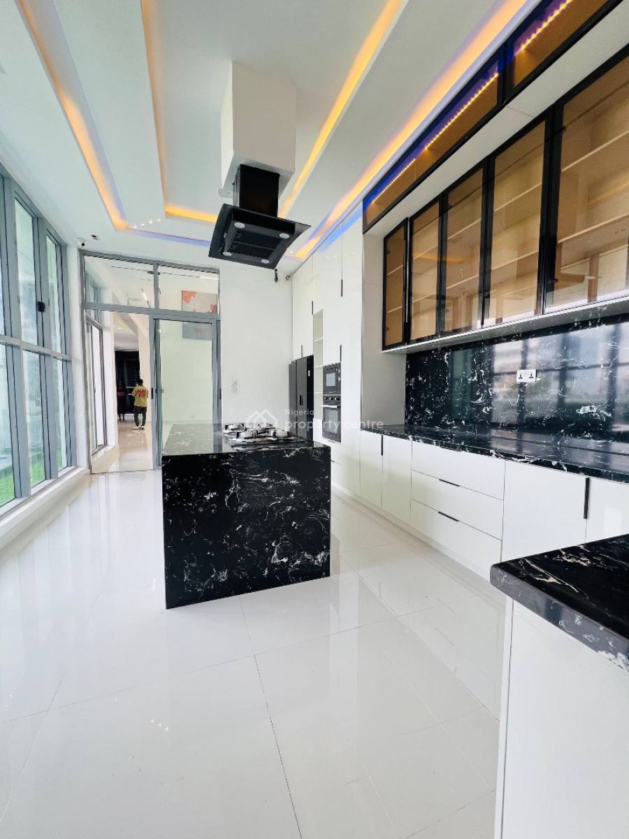 5 Bedrooms Fully Detached Duplex + Room Bq with Cinema, Gym & Pool, Osapa, Lekki, Lagos, Detached Duplex for Sale