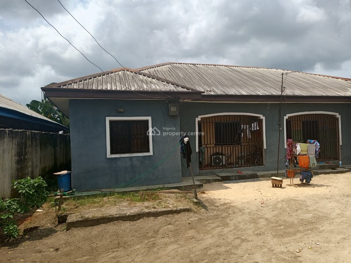 Two Units of Two Bedroom Flats and Two Units of One Bedroom Flats, Akpajo Before Sandfield Junction, Port Harcourt, Rivers, Block of Flats for Sale