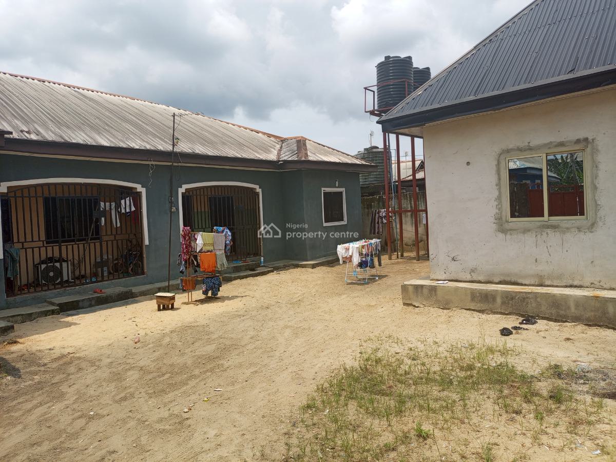 Two Units of Two Bedroom Flats and Two Units of One Bedroom Flats, Akpajo Before Sandfield Junction, Port Harcourt, Rivers, Block of Flats for Sale