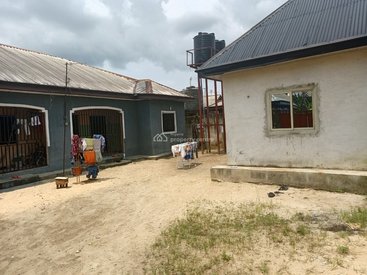 Two Units of Two Bedroom Flats and Two Units of One Bedroom Flats, Akpajo Before Sandfield Junction, Port Harcourt, Rivers, Block of Flats for Sale