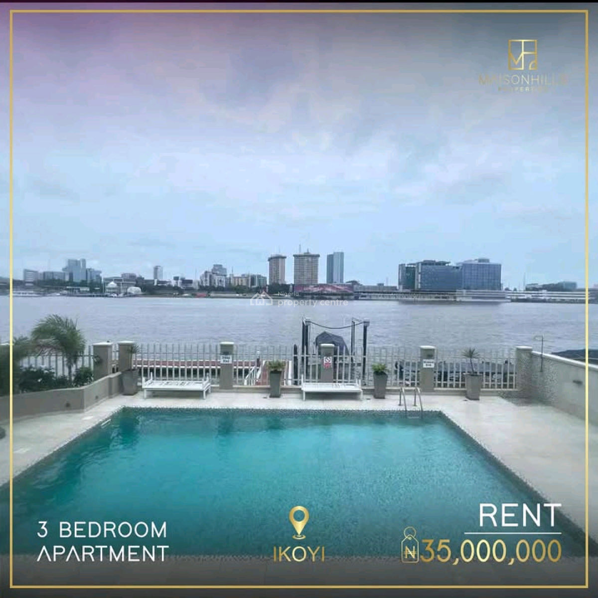 3 Bedroom Apartment (corporate Clients Only)   Ikoyi ️ N35m P/a Sc, Ikoyi, Lagos, House for Rent