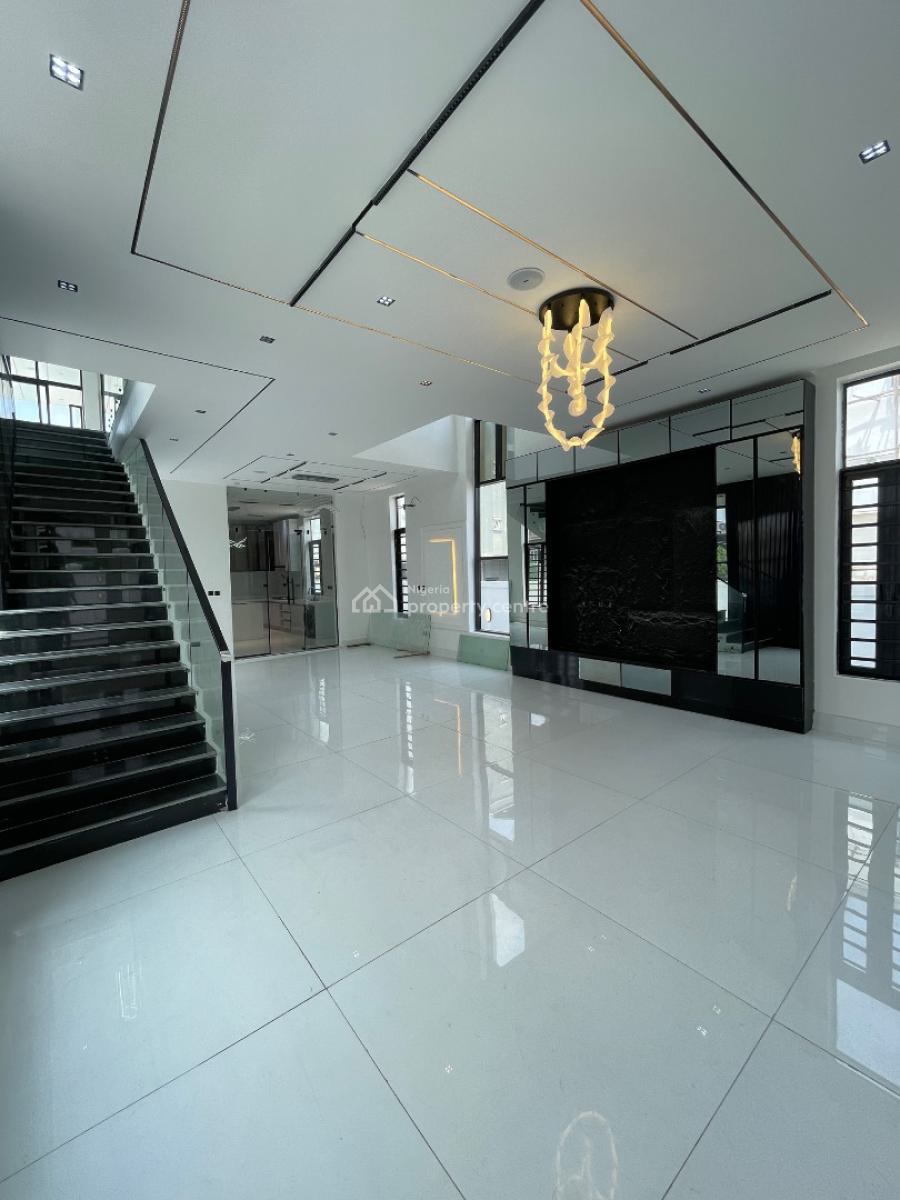 Contemporary 5bedroom Duplex + Pool + Bq, Chevron 2nd Toll Gate, Lekki, Lagos, Detached Duplex for Sale