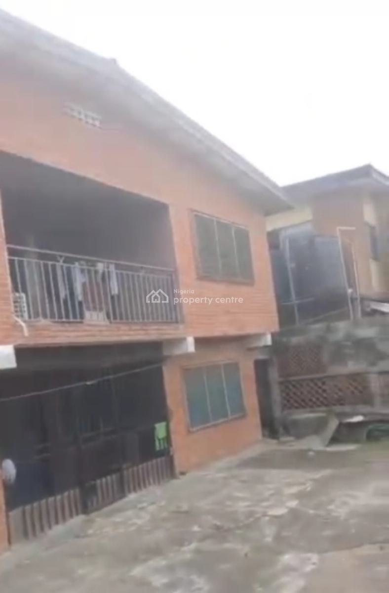 a Standard 4 Numbers of 3 Bedroom Flats on a Plot of Land at Akowonjo, Close to Pako Bus Stop Dopemu/akowonjo Lagos., Akowonjo, Alimosho, Lagos, Block of Flats for Sale