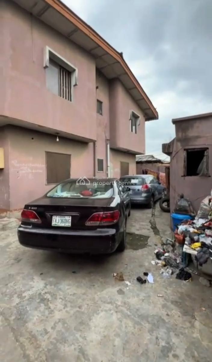 a Standard Block of 4 Units Spacious 3 Bedroom Flat, Off Gbagada Road, Gbagada, Lagos, Block of Flats for Sale