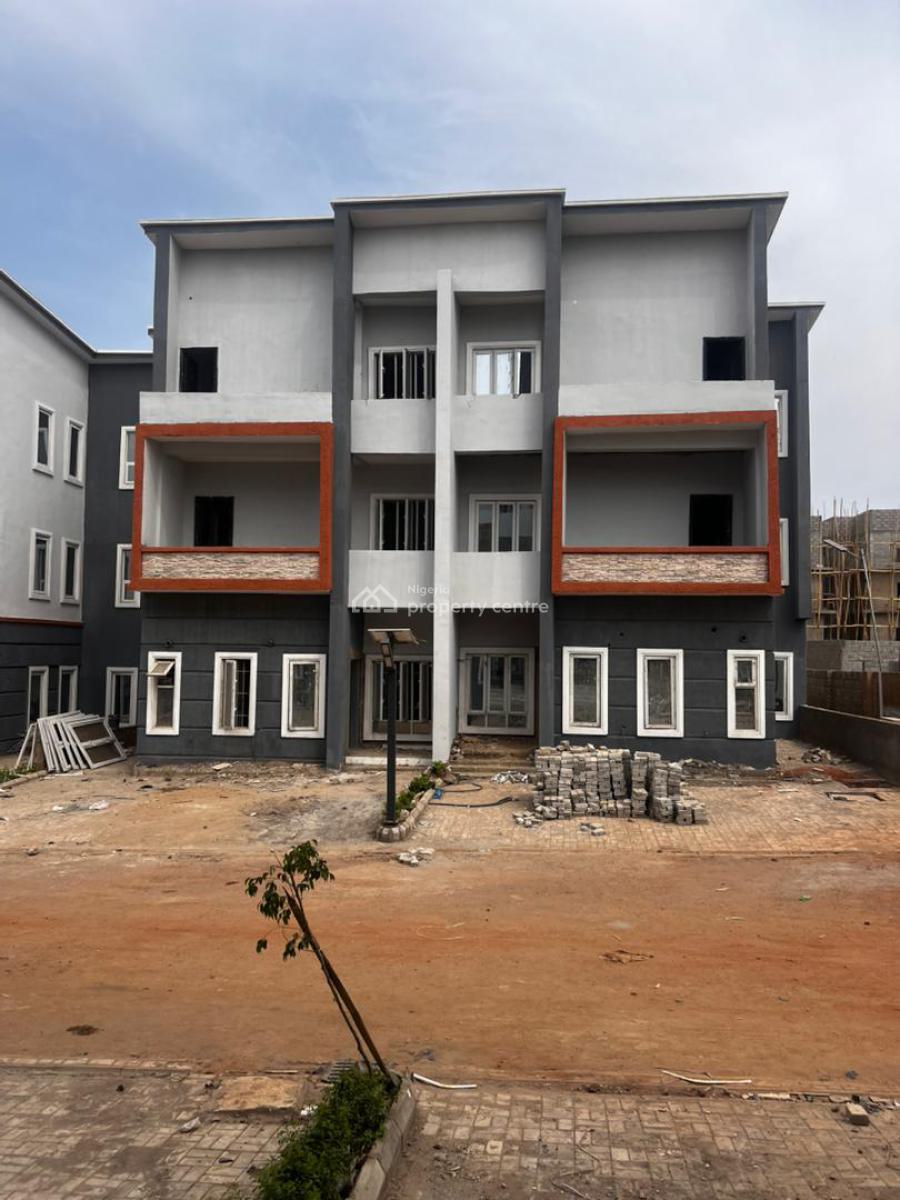 Newly Built 4 Bedroom Terraced Duplex with Bq and 2 Living Rooms with Bq, Kukwaba, Abuja, Terraced Duplex for Sale