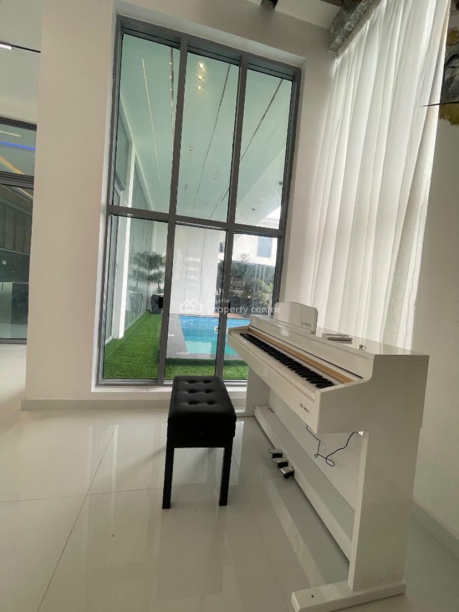 Luxury 5 Bedroom Detached Duplex with Cinema, Swimming Pool & Gazebo, Osapa, Lekki, Lagos, Detached Duplex for Sale
