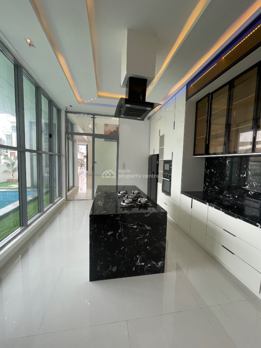 Luxury 5 Bedroom Detached Duplex with Cinema, Swimming Pool & Gazebo, Osapa, Lekki, Lagos, Detached Duplex for Sale