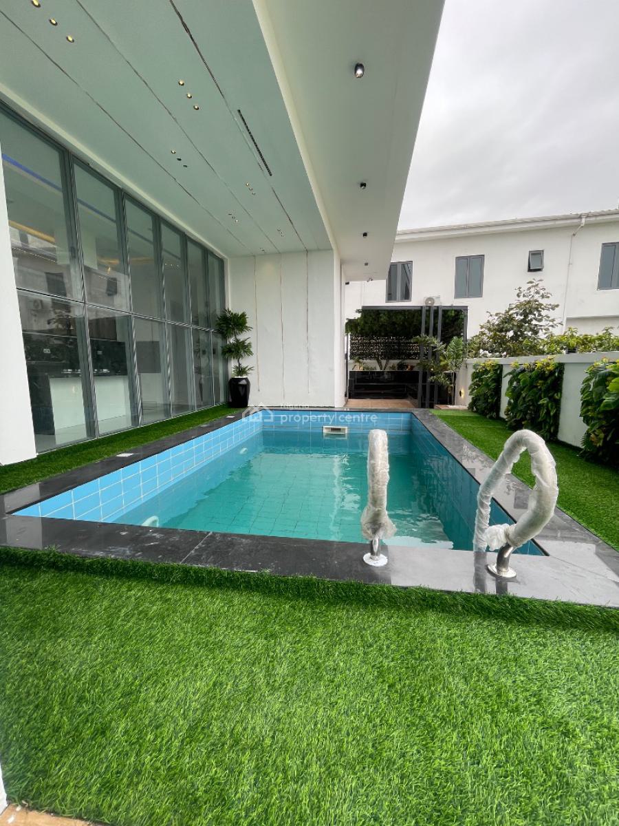 Luxury 5 Bedroom Detached Duplex with Cinema, Swimming Pool & Gazebo, Osapa, Lekki, Lagos, Detached Duplex for Sale