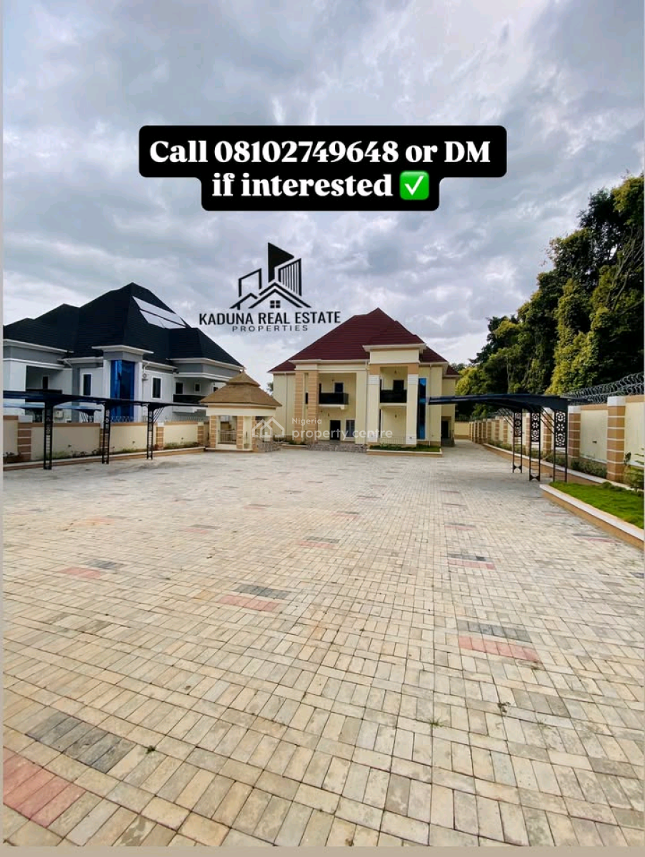 6 Bedroom Duplex with Guest Chalet & Bq ️  Location- Unguwa, Kaduna North, Kaduna, Terraced Duplex for Sale