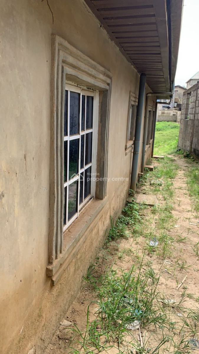 3bedroomflat Bungalow on Half Plot of Land, Peace Estate Igbo-olomu Community Off Owutu Ishawo Road Via Agric Bus, Isawo, Ikorodu, Lagos, House for Sale
