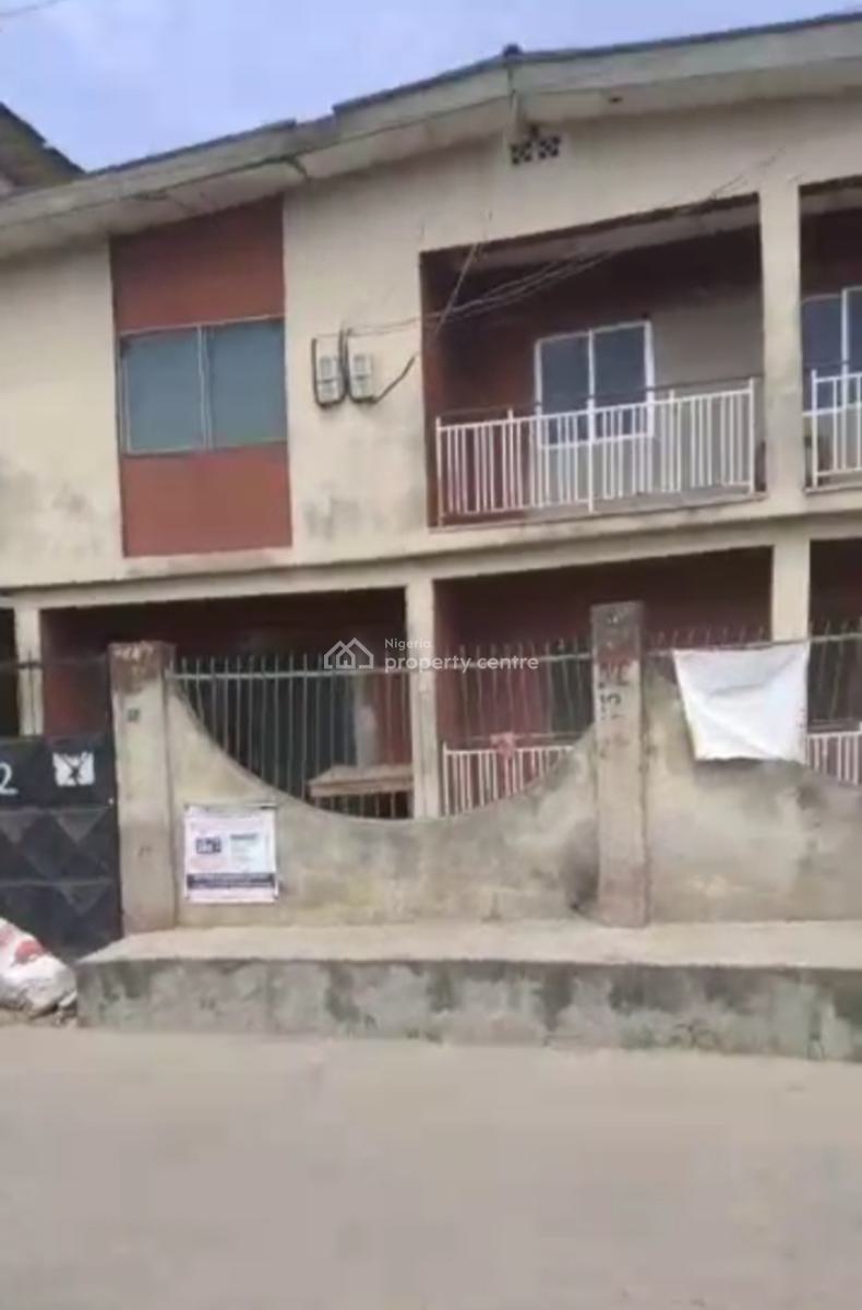 a Block of 4 Units of Flats with Warehouse Ground Floor on Full Plot, at Folarin Axis, Akowonjo, Alimosho, Lagos, Block of Flats for Sale