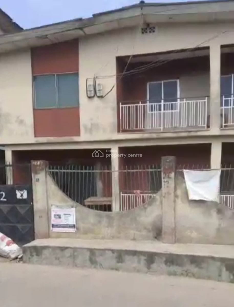 a Block of 4 Units of Flats with Warehouse Ground Floor on Full Plot, at Folarin Axis, Akowonjo, Alimosho, Lagos, Block of Flats for Sale