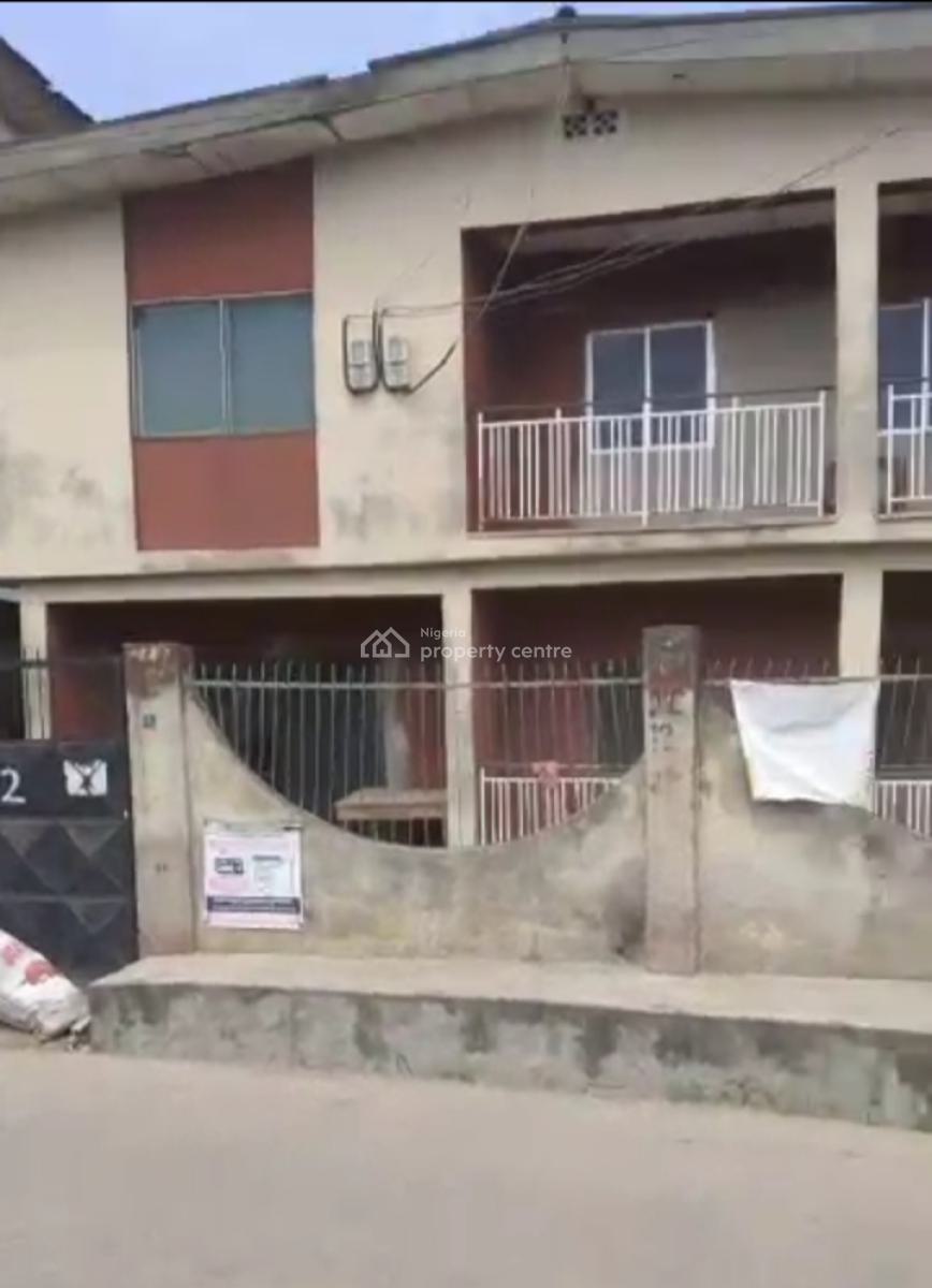 a Block of 4 Units of Flats with Warehouse Ground Floor on Full Plot, at Folarin Axis, Akowonjo, Alimosho, Lagos, Block of Flats for Sale