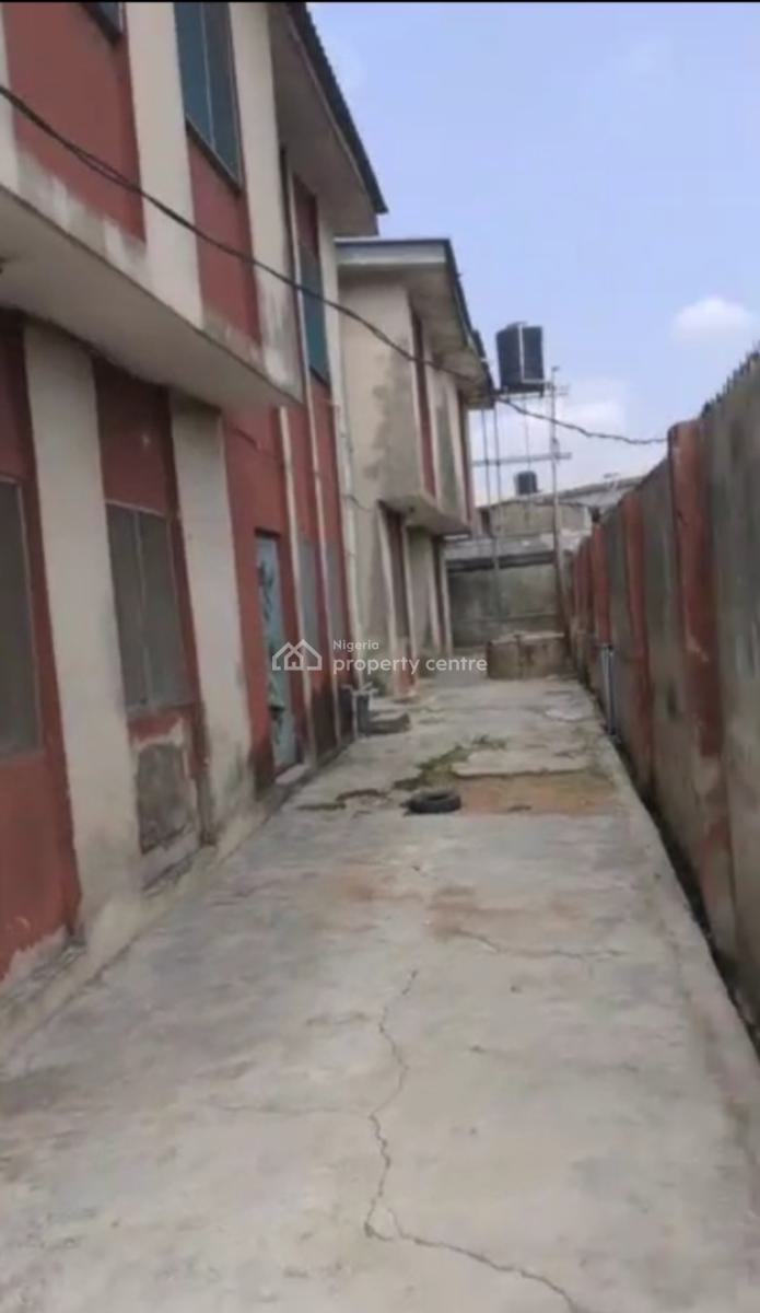 a Block of 4 Units of Flats with Warehouse Ground Floor on Full Plot, at Folarin Axis, Akowonjo, Alimosho, Lagos, Block of Flats for Sale