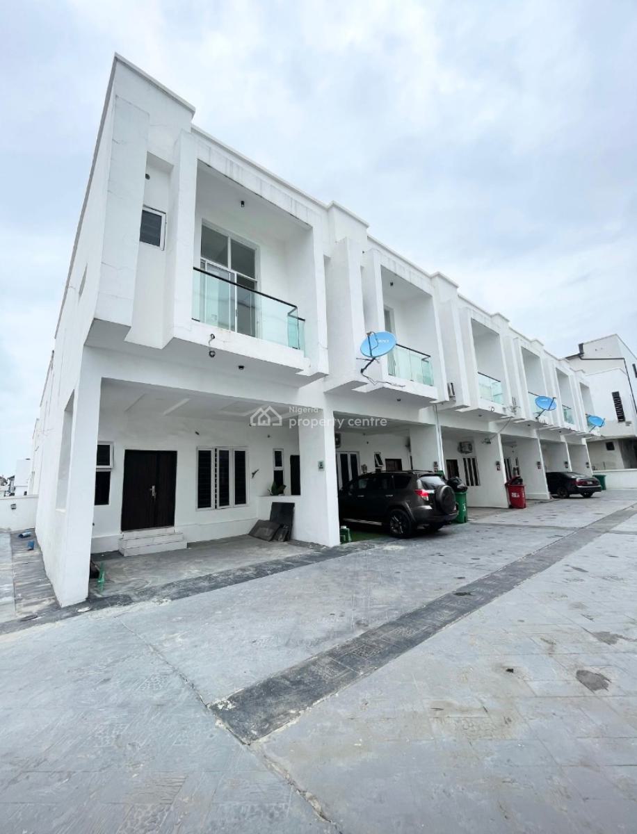 New 3 Bedroom Corner Piece Terrace Duplex, Orchid Road, Lafiaji, Lekki, Lagos, Terraced Duplex for Sale